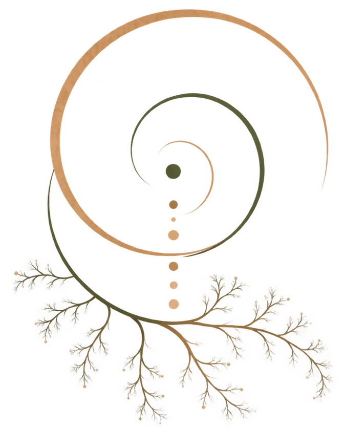 logo laprésencequirelie mycellium transparent